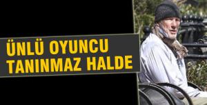 Ünlü oyuncu tanınmaz halde!