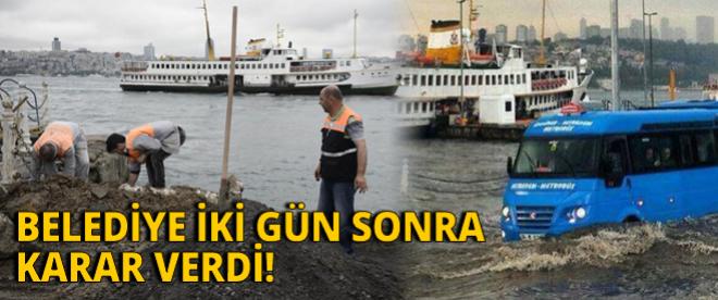 Üsküdar Belediyesi iş başında!