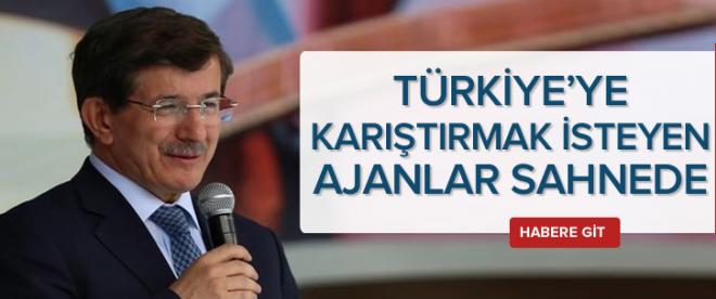 Davutoğlu Malatyada konuşuyor