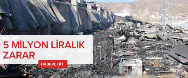 5 Milyon liralık zarar