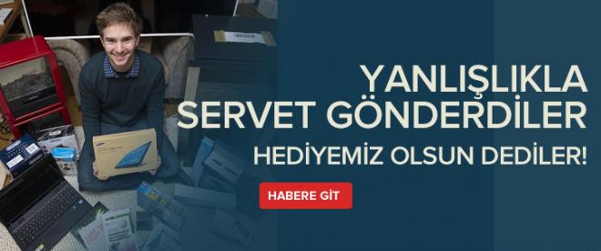 Yanlışlıkla servet yolladılar