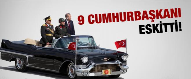 57 yılda 9 cumhurbaşkanı taşıdı