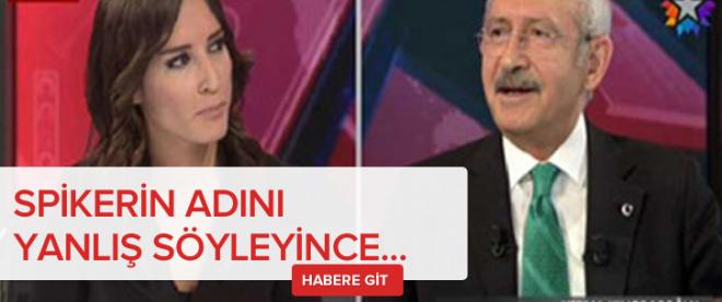 Kılıçdaroğlu Nazlı Çelikin adını yanlış söyleyince...