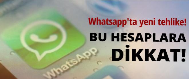 Whatsappta yeni tehlike!