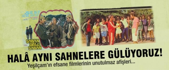 Yeşilçam'ın unutulmayan film afişleri