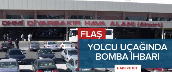 Yolcu uçağında bomba paniği