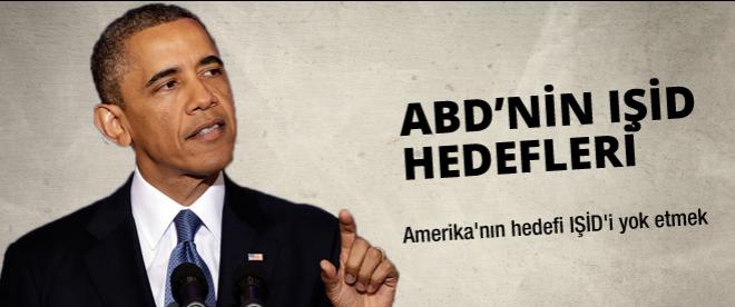 Amerikanın hedefi IŞİDi yok etmek