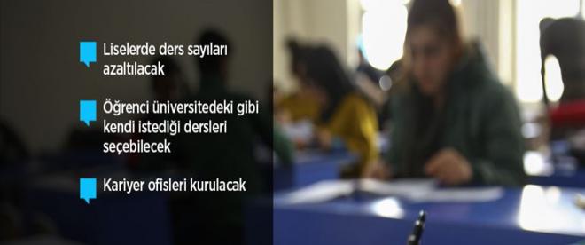 MEBden liselere yeni eğitim modeli